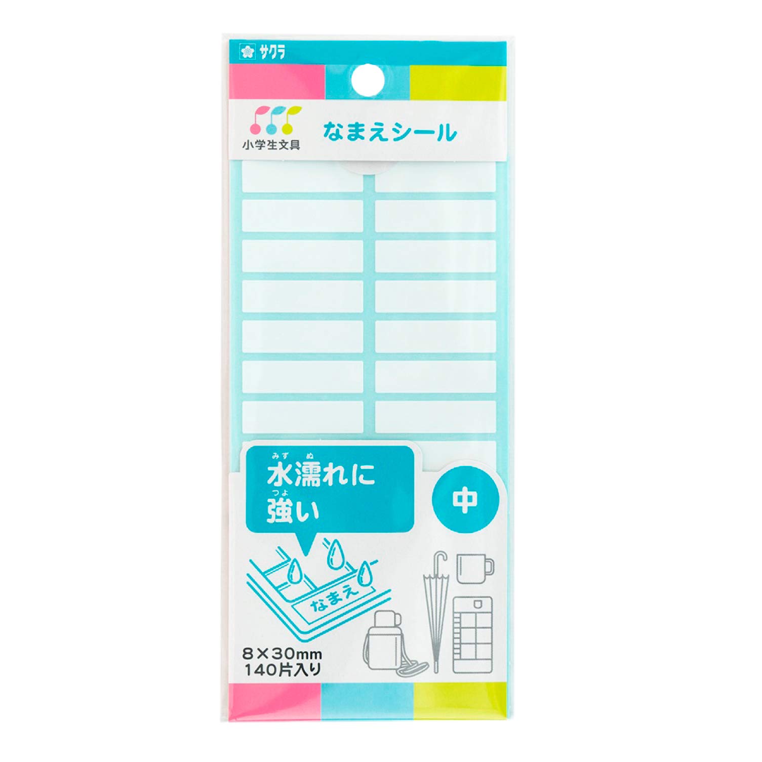 

Набор наклеек Sakura Name 10 Elementary School G Name Cray-Pas, Водостойкие, Средние, Листы, Канцелярские товары, Наклейки-AM(10) белый