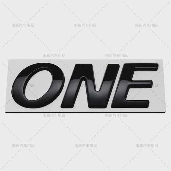 

3D Metal Car Sticker Class ONE Letter Emblem Badge Side Fender Rear Trunk Head Window Decal Motorcycle Accessories Decoration чёрный