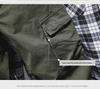 Men's Plus-Size Elastic Work Pants - Wear & Dirt Resistant, Cuffed Construction Overalls