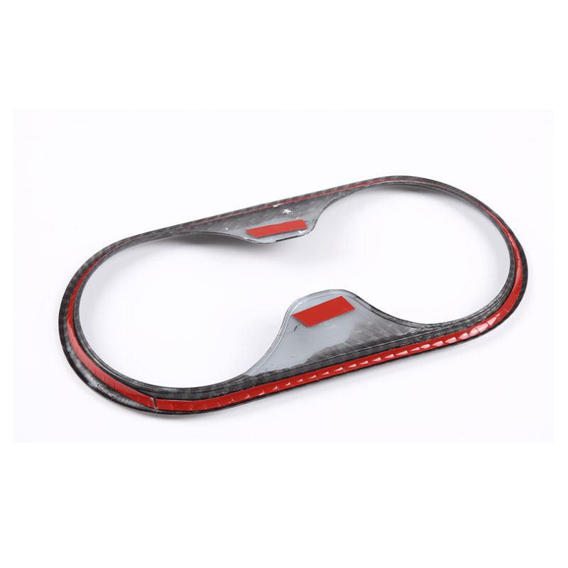 For Ford Ranger Wildtrak 2015 2016 2017 2018    Car Center Water Cup Holder Panel Cover Trim Inner ABS Accessories