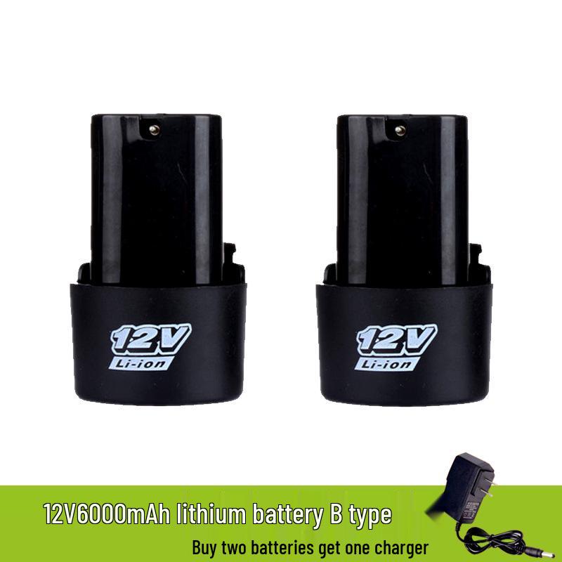 12V/16.8V Rechargeable Electric Drill with Lithium Battery & Charger, Cordless Hand Screwdriver