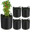 30L Planting Bag (set of 5) - Breathable Fabric Plant Bags with Handles, for Tomatoes and Potatoes