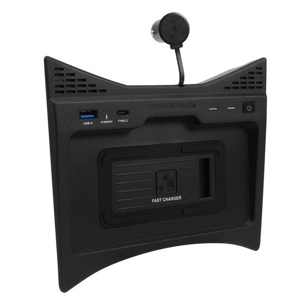 Chargeur de voiture sans fil 15W pour Nissan X-Trail T32/Qashqai J11 2014-2021