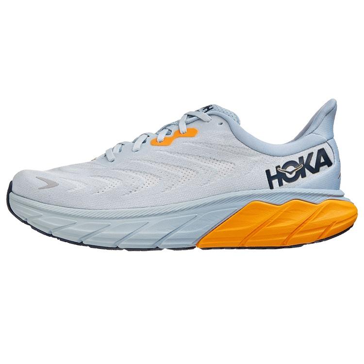 HOKA ONE ONE Arahi 6 Plein Air Blue Fog Orange Men s 1123194-PABF EU 44