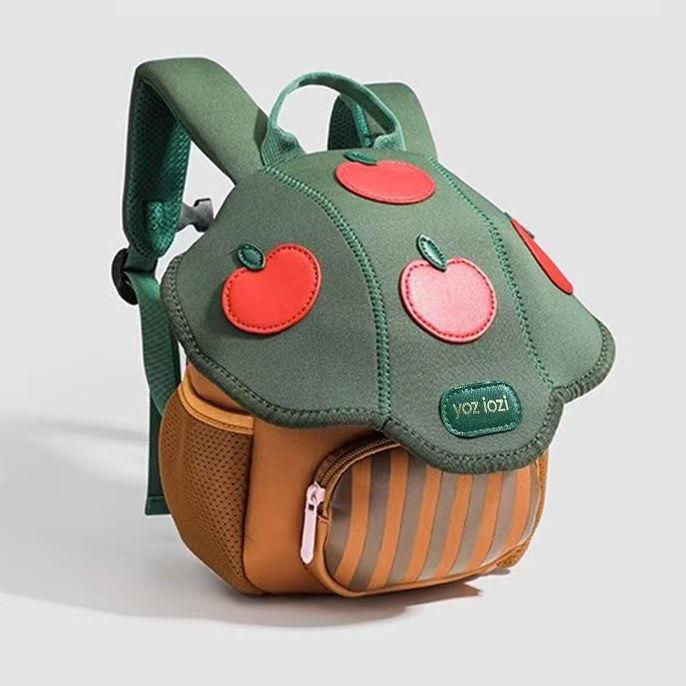 2025 Cute Mushroom Toddler Backpack - New Year Gift for Boys & Girls