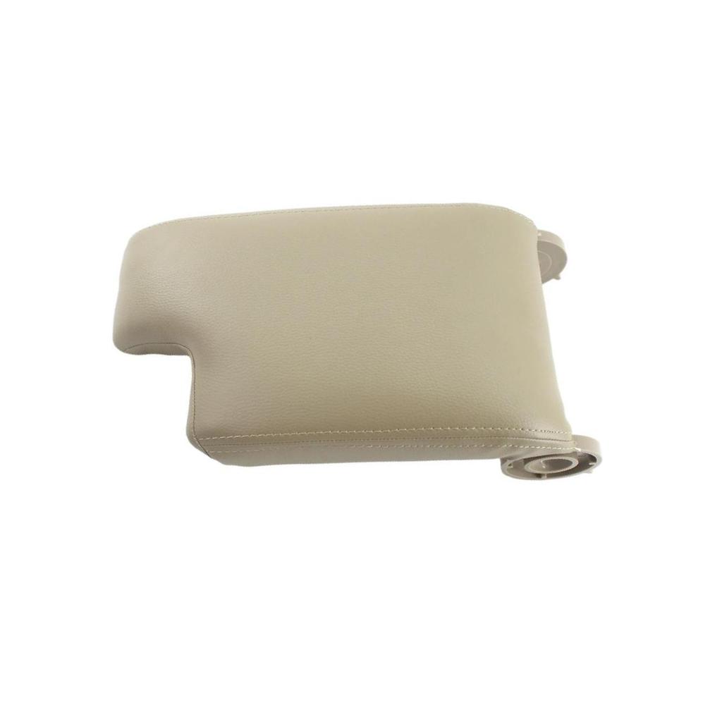 Armrest Storage Cover Car Interior PU Leather for 325Ci E46 99-04 Black
