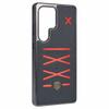 KIGC For Samsung Galaxy S25 Ultra Case Compatible with MagSafe Hybrid Phone Back Cover Cross Line Design
