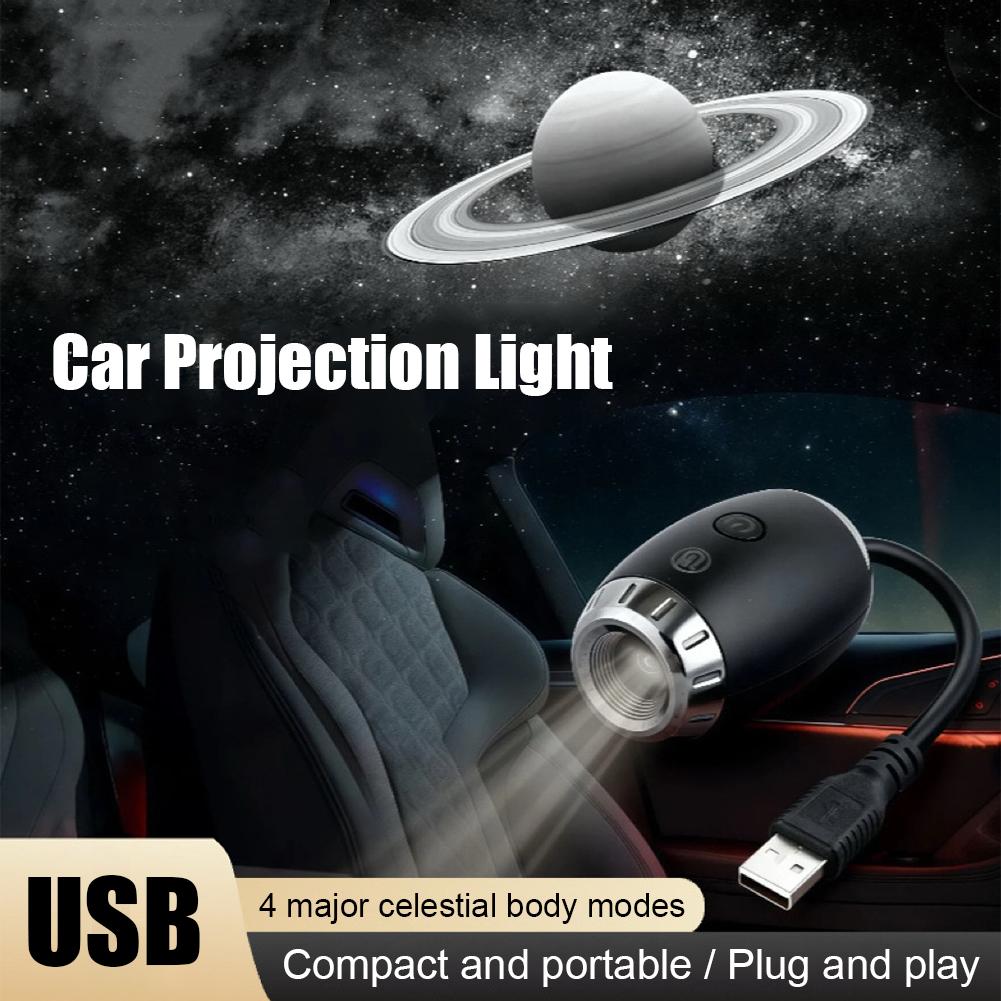 Car-mounted Galaxy Ambient Light Countless Stars Ambient with Small Night Light 1PCS Lightweight Decor Scent, U8E3