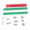 Hotel Game Replacement Pieces Plastic Houses Piece Supplement Accessories Board Game Set