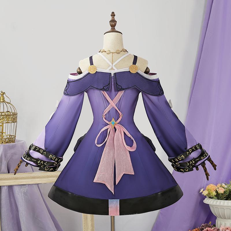 Game Honkai Star Rail Cyrene Cosplay Costume Aedes Elysiae Npc Cyrene Women Dress Halloween Carnival Party Suit