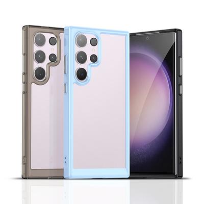 Διαφανής Θήκη TPU Αντικραδασμική για Samsung Galaxy S24 Ultra S23 FE S22 Plus Προστατευτική Αντικραδασμική Κάλυψη Πλήρους Προστασίας