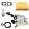 2026 Carburetor Kit For BR350 BR430 Compatible With SL BR450 BR350Z BR430Z SR430 SR450 C1Q-S210 Outdoor=Power Equipment Owners