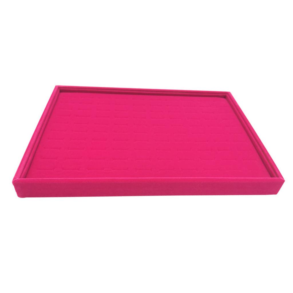Rings Showcase Jewelry Organizer Trays Ring Storage Trays for Selling Jewelry
