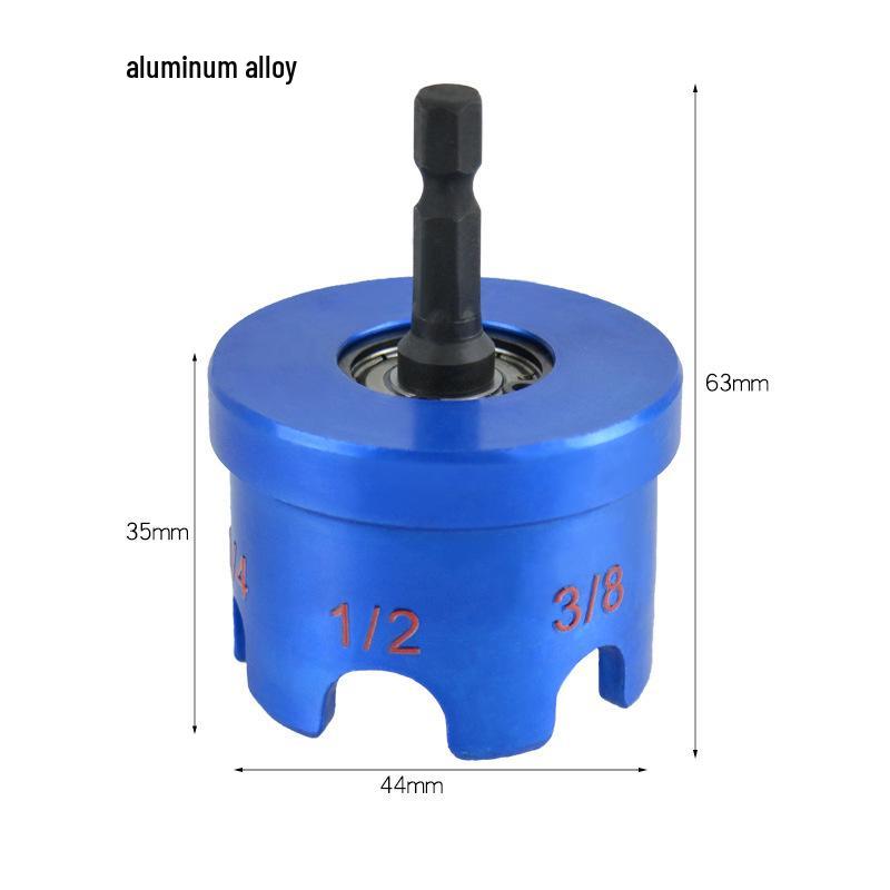 Multi-Functional Aluminum Alloy Nut Driver & Drill Bit Adapter Kit