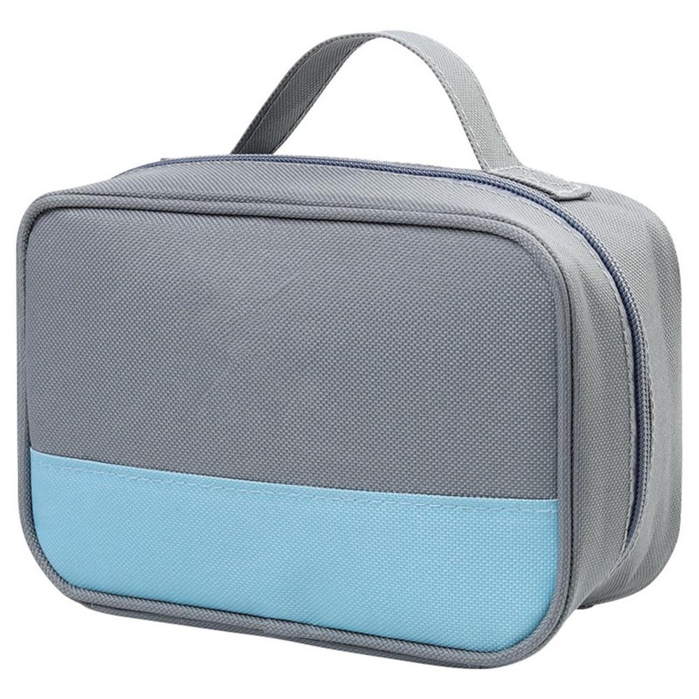 Large Capacity Medicine Pouch Zipper Handle Medicine Organizer First Aid Bag Travel Home