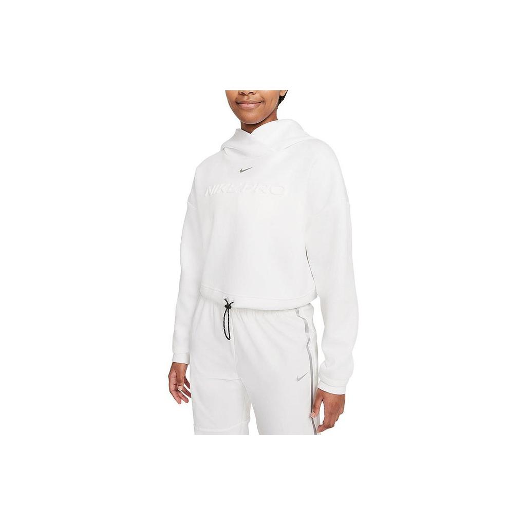 Nike Pro Solid Logo Training Hoodie Women hoodies White DA0531-100