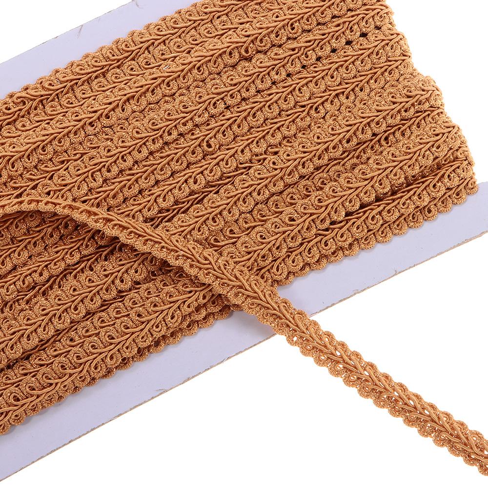 30 Yards Woven Fabric Trim Sewing Lace Trim Polyester Fabric Trim  Slipcover