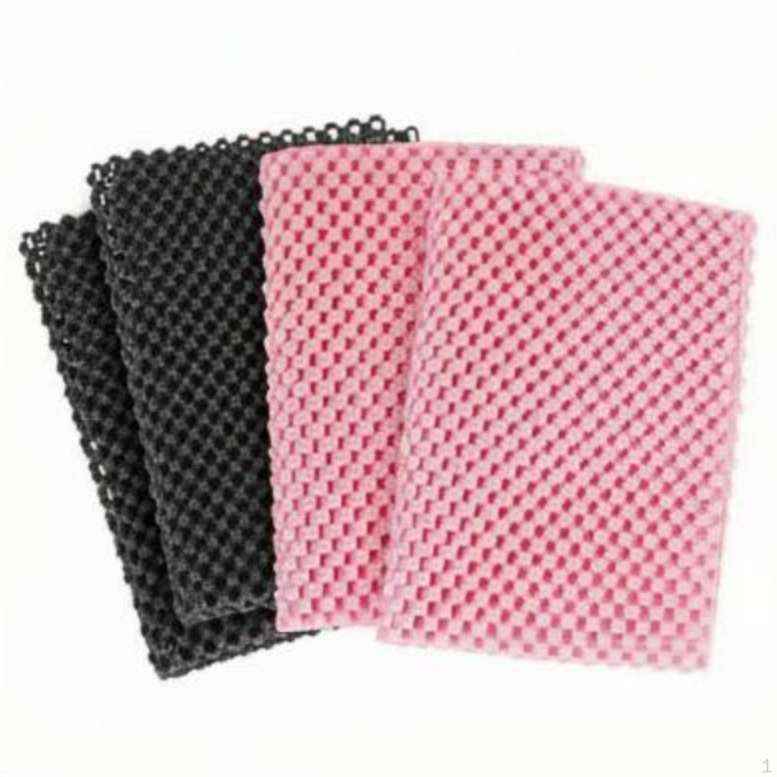 4 Pieces Pilates Reformer Grip Pad AntiSkid NonSlip Enhanced Stability Gym Equipment for