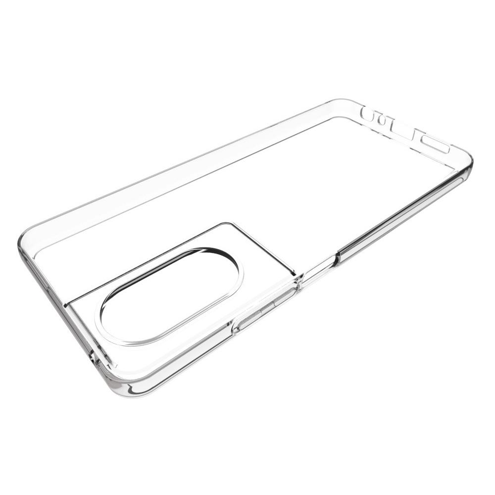 

For TCL 50 SE Case Flexible TPU Clear Phone Cover with Big Lens Hole A