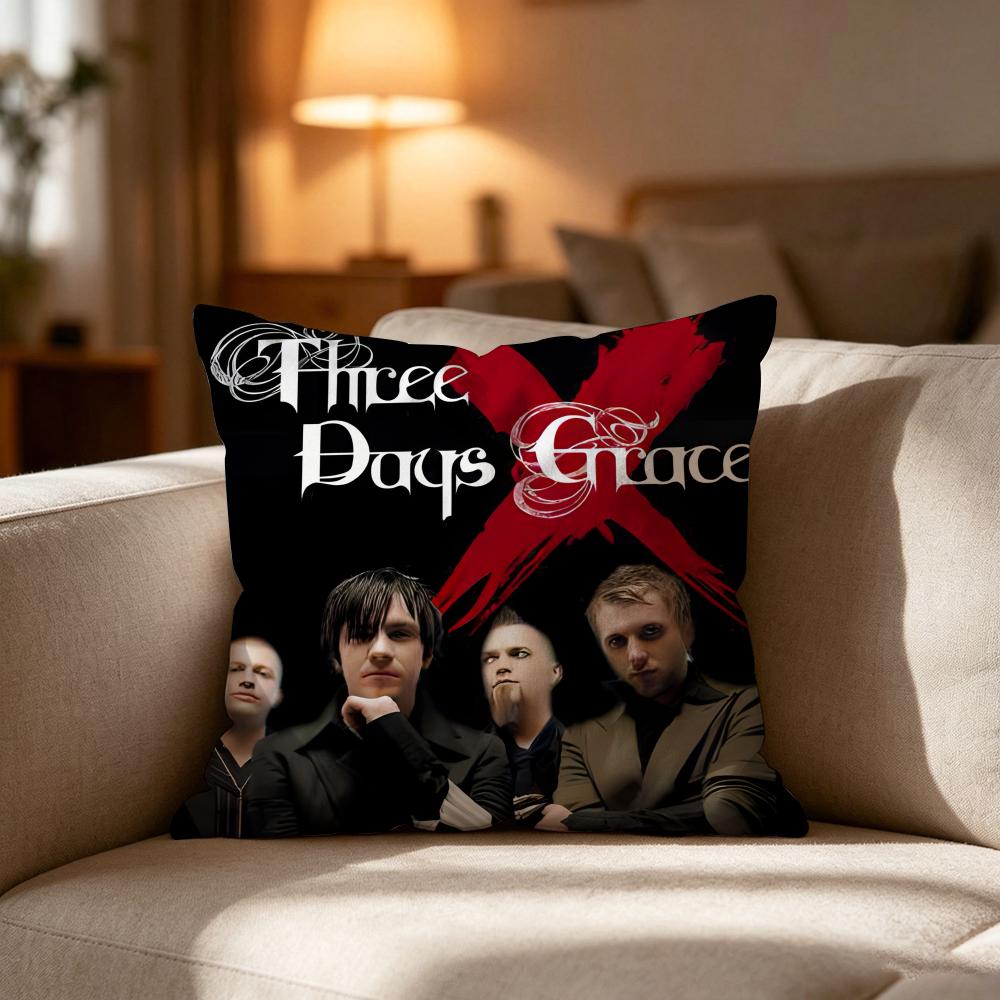 Three Days G-Grace BAND SINGER Pillow Case Cushion Cover Soft Washable Pillow Case Multi-Scene For Couch Bed Travel Office Use