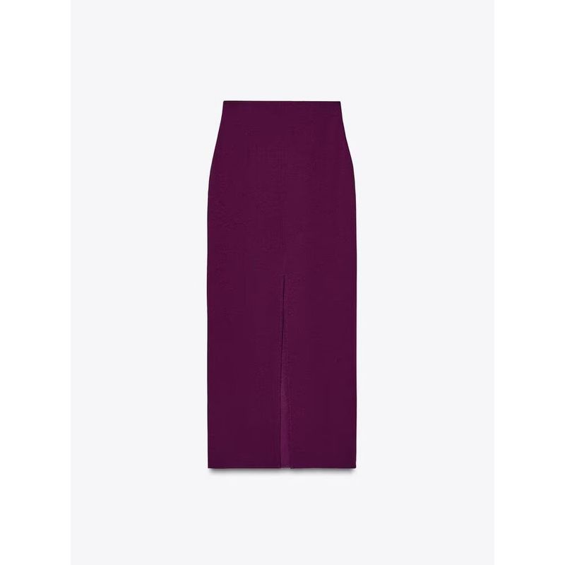 Za2025 Spring New Women's Clothing Casual Tops 3644310 Work Clothing Midi Dress 3644311 800
