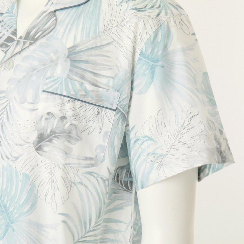 Venus Męska letnia piżama Chłodny nadruk liści Bawełna Vpa4532m