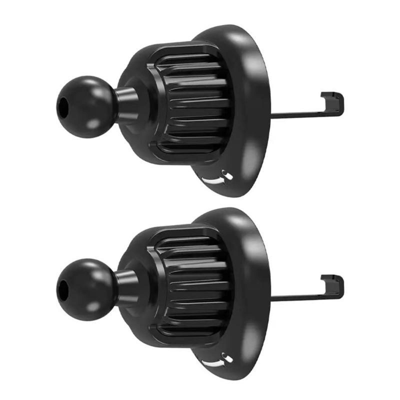 

Double Car Vent Mount Base with Metal Hook Adjustable Not Slip Air Vent Adapter Auto Vent Clip for 17mm Phone Holders 1