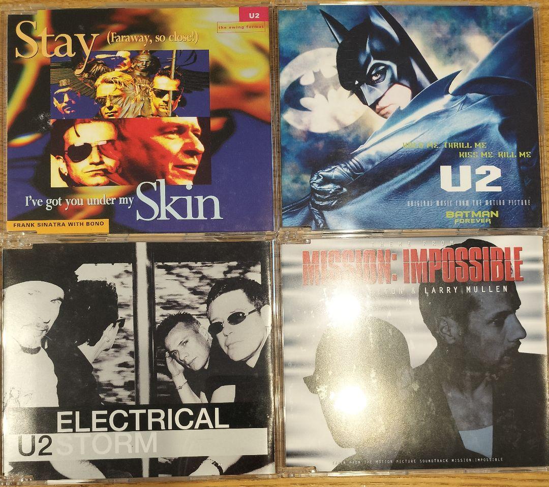 

[USED] U2 Single CD 4-piece set