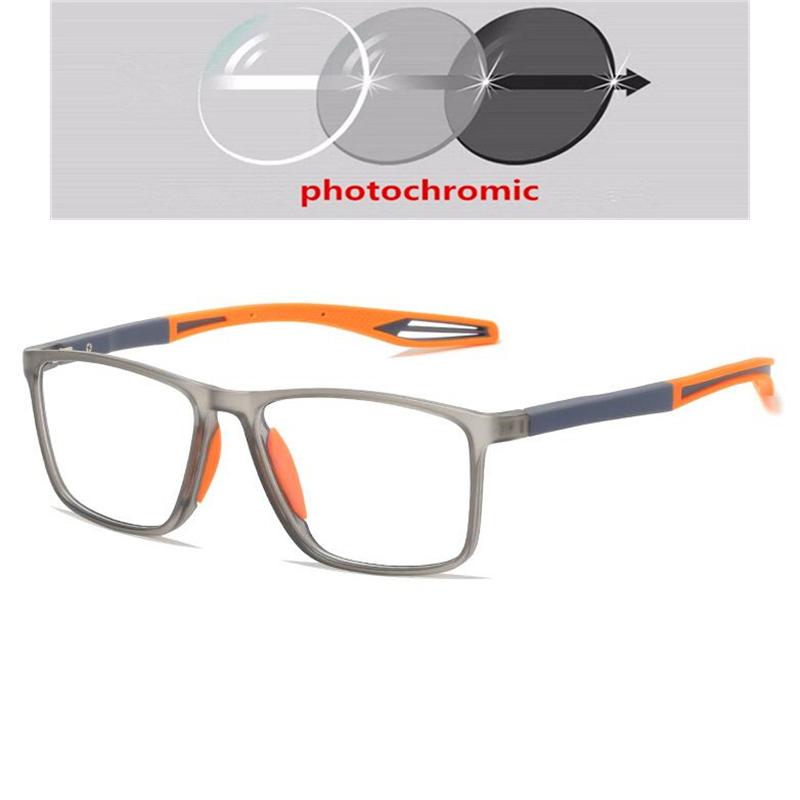 Sport Women Men Student Square Prescription Glasses For The Nearsighted Fashion Silicone Optical Spectacles 0 -1.0 -1.5 To -6.0