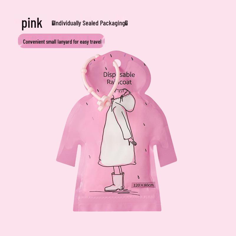 Disposable Full-Body Raincoat for Primary School Kids - Boys & Girls