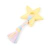 Hundespielzeug Sternform Welpen Zahnungsspielzeug mit geflochtenen Stoffstreifen Interaktives Hundezahnreinigungsspielzeug für kleine und mittlere Hunde