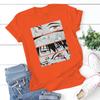 Japanese Anime Printed T-shirt Short-sleeved Women and Men Casual T-shirt