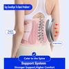 Double Pull Back Lumbar Support Belt Waist Orthopedic Corset Men Women Spine Decompression Waist Trainer Brace Back Pain Relief