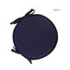 Indoor Outdoor Solid Color Washable Removable Home Decoration Chair Cover Seat Pad Round Cushion