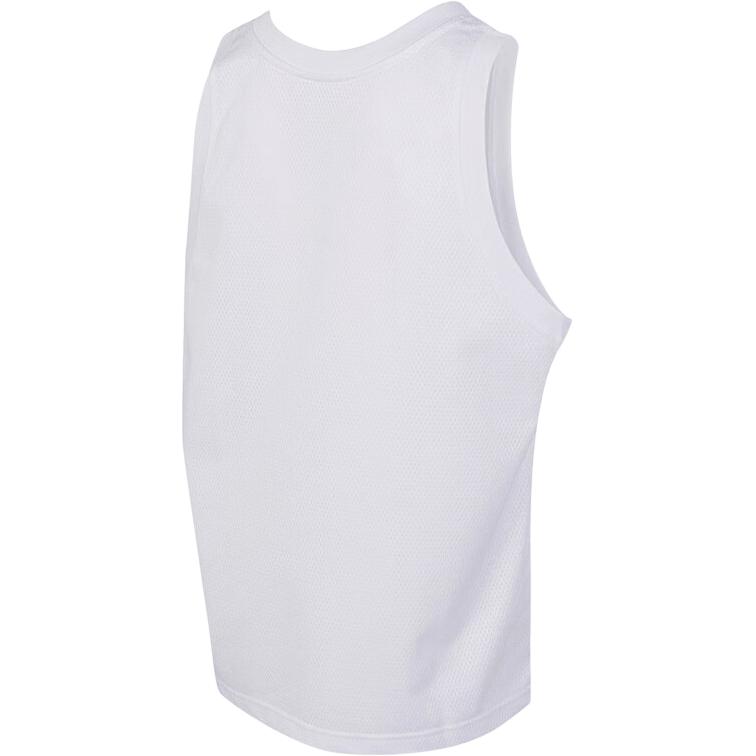 Adidas Solid Color Basketball Sports Training Sleeveless Vest Men Tops White IX8132