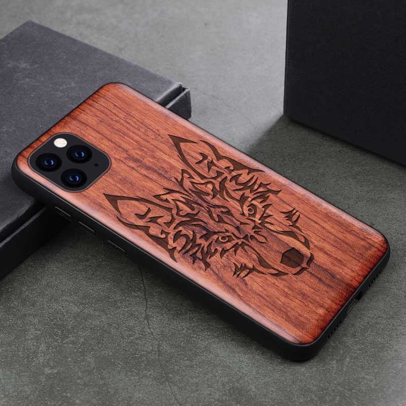 Custodia in Legno Naturale Vero TPU per iPhone 16 15 14 13 12 11 Pro max Custodia Cover Guscio Telefono Funda per iPhone 16 Pro Max