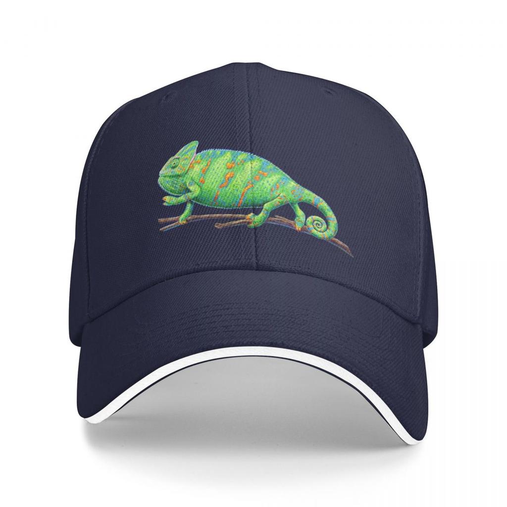 Veiled Chameleon Cap Baseball Cap Hat Luxury Brand Ny Cap Hat for Man Women's 1