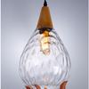 Modern Creative European Water Wave Glass Chandelier LED E27 Living Room Dining Room Kitchen Cafe Interior Lighting Fixture