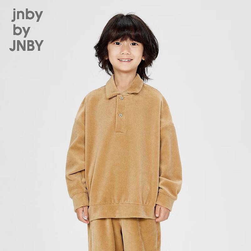 JNBY Детская осенняя унисекс толстовка с воротником 150