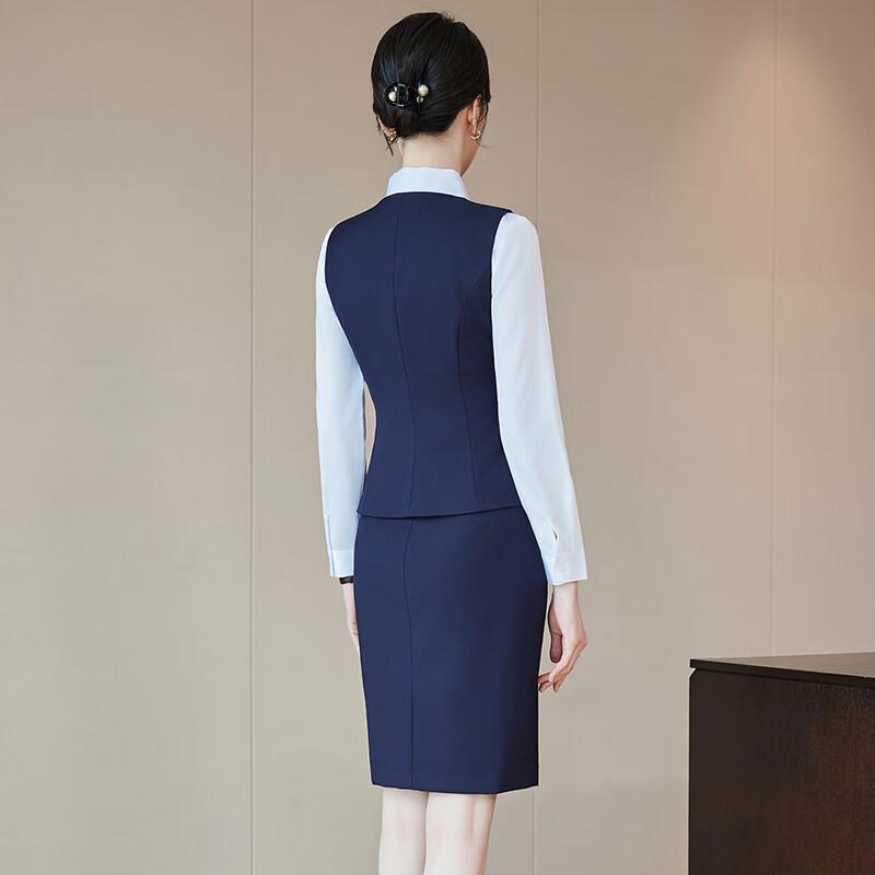 Women's Professional Vest Skirt 3-Piece Suit