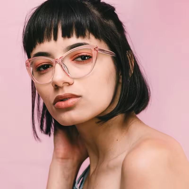 Anti Blue Light Glasses Cat Eye Style for Women Men High Quality Blue Light Blocking Computer Eyewear Travel Eyeglasses