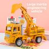 Simulation Excavator Mixer Truck Crane Dump Vehicle Toy With Construction Vehicles For Kids Play And Development
