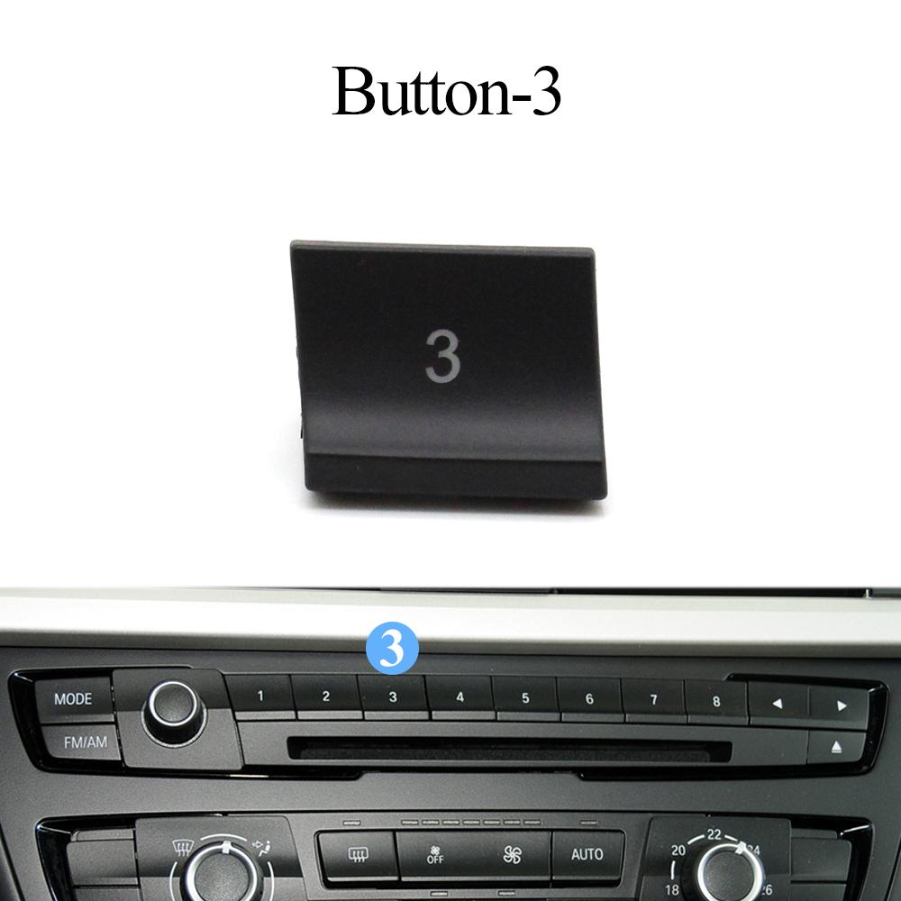 Couvercle de bouton de commutation pour Console de tableau de bord de voiture, Radio, lecteur CD, pour BMW série 3 M3 M4 F20 F21 F22 F23 F30 F32 F35 F34 F36 F45