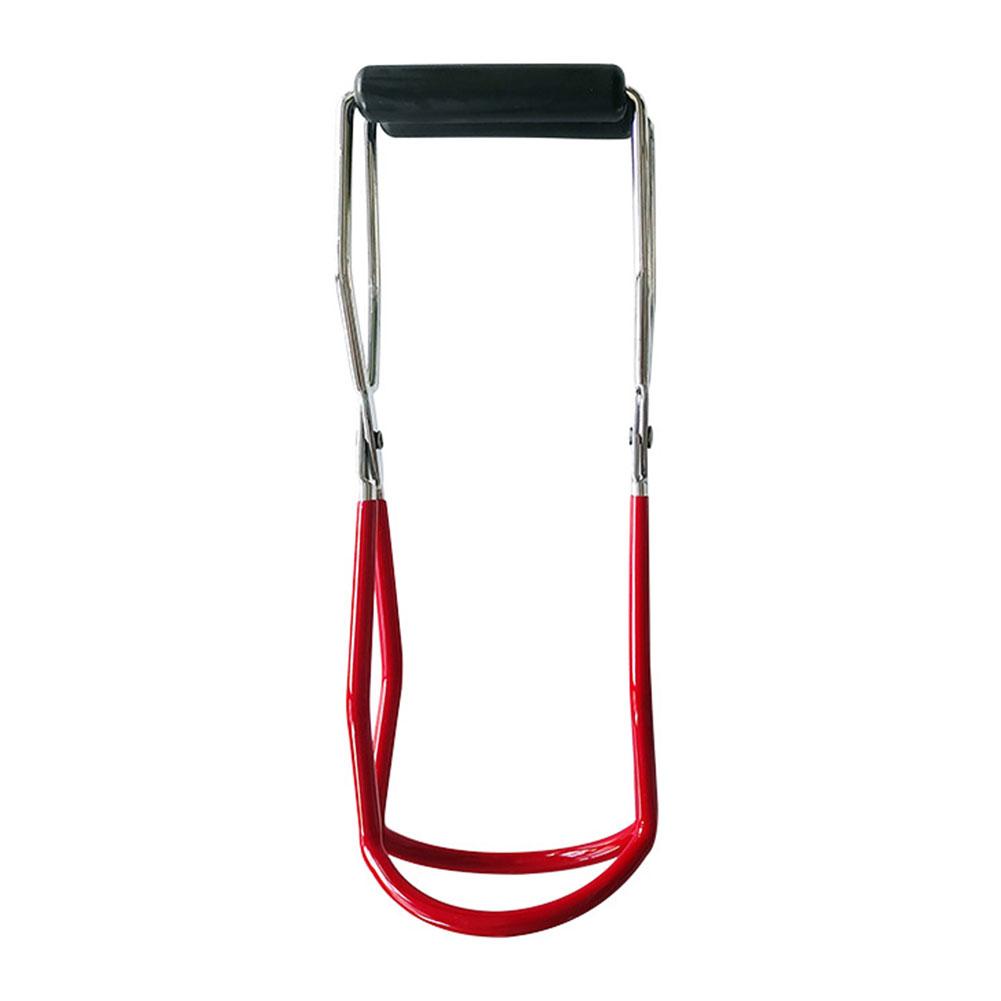 Canning Gripping Tongs with Grip Handle Can Lifter Tongs Stainless Steel Jar Clip Heat Resistance for Safe Secure Grip