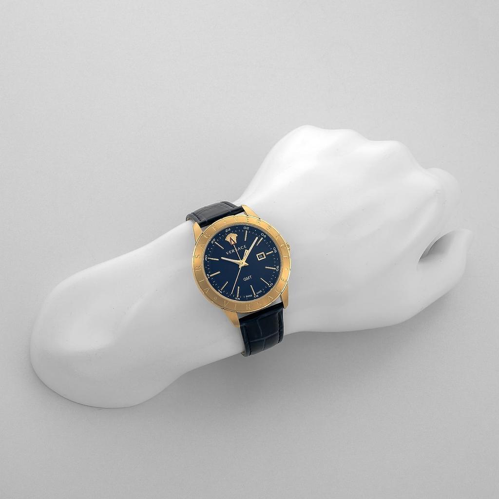 Watch UNIVERS VEBK00318 Black [Versace] Men's [Item]