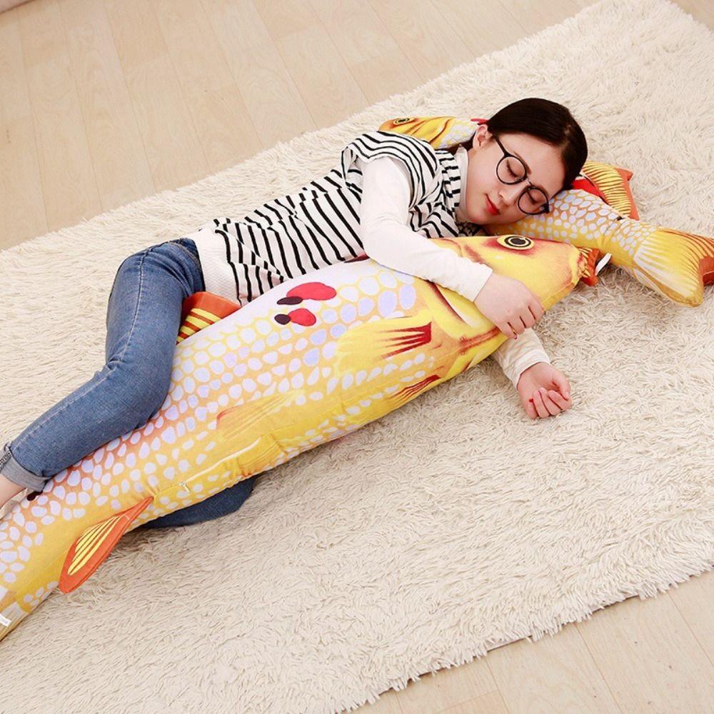 Goldfish Simulation Carp Plush Toy Carp Plush Goldfish Pillow Dolls  Kids Gifts