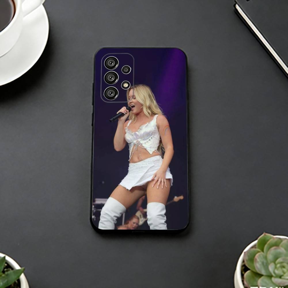 Zara Larsson V-Venus Phone Case For Samsung S25,S24,S21,S22,S23,S30,Ultra,S20,Plus,Fe,Lite,Note,10,Black Cover
