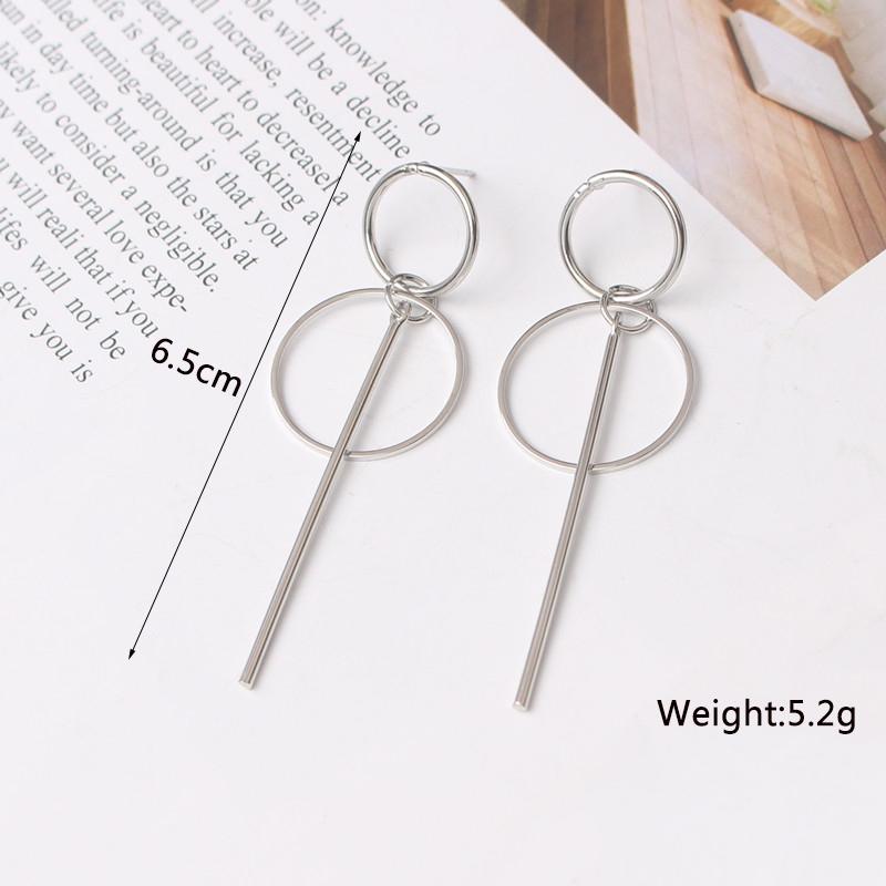 Boucles d'oreilles pendantes torsadées en métal pour femmes, couleur or, alliage enveloppé, déclaration géométrique irrégulière, oreille féminine, zircon, pendientes mujer