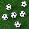 White and Black 32mm Foosball Table Football Replacement Balls (Pack of 6)