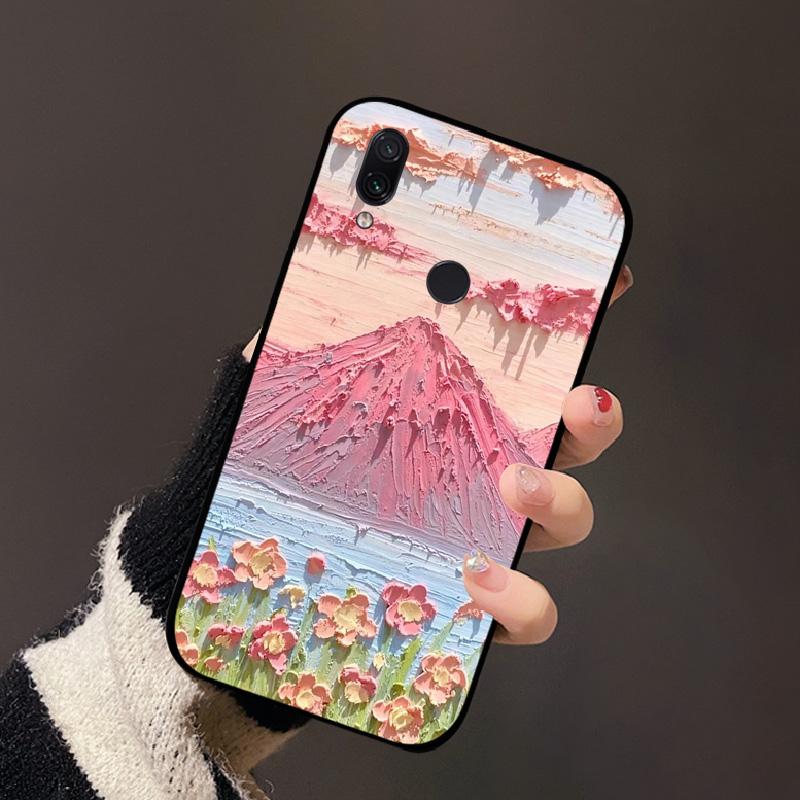 Beautiful Case For Xiaomi Redmi Note 7 Cases Cover Silicone Shockproof Protection Phone Case Shell For Redmi Note 7 7 Pro Fundas